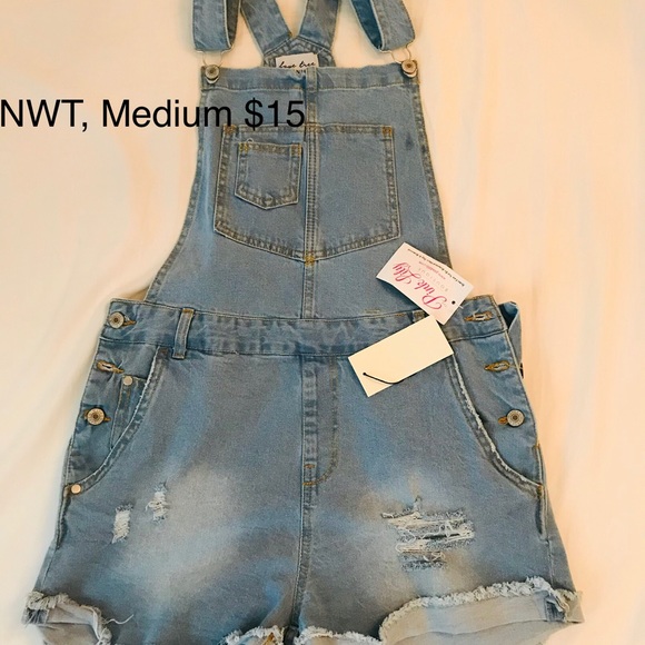 NWT pink Lilly overalls - Picture 1 of 1